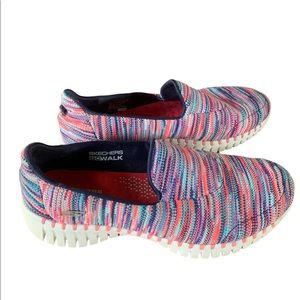 Skechers Go Walk Goga Mat Air Cooled slip ons Sz 7